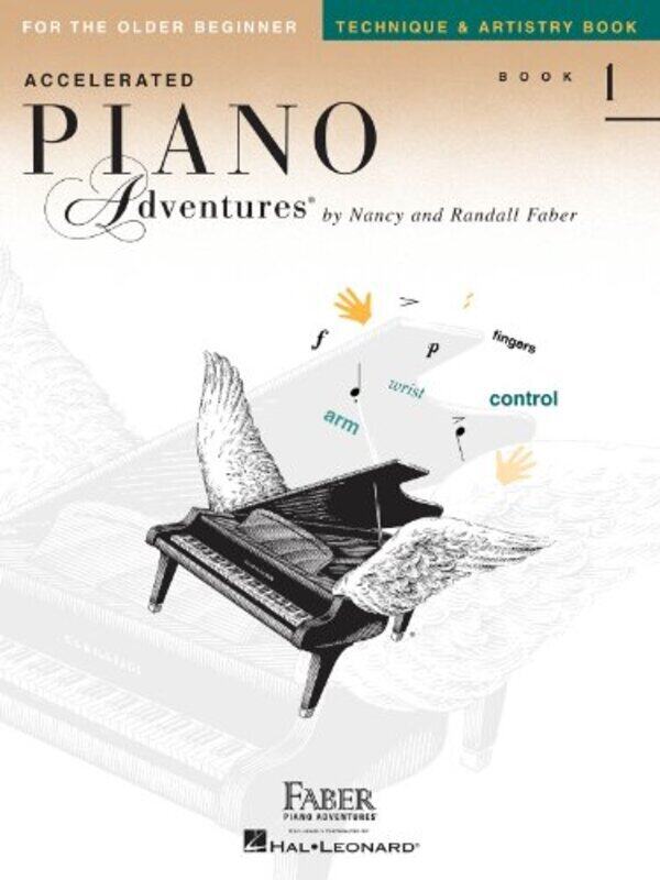 

Piano Adventures for the Older Beginner Tech Bk 1: Technique & Artistry Book 1,Paperback,By:Faber, Nancy - Faber, Randall