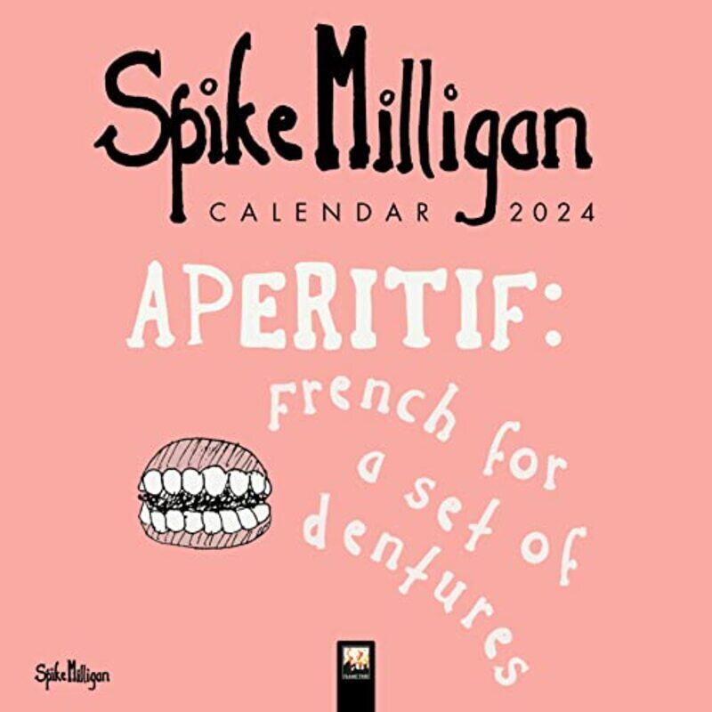 

Spike Milligan Wall Calendar 2024 Art Calendar By Flame Tree Studio Paperback