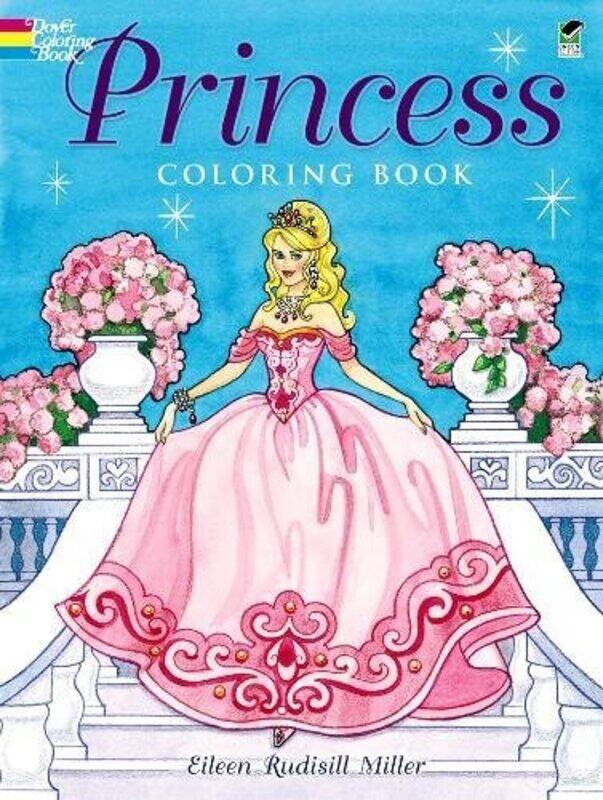 

Princess Coloring Book by Eileen Miller-Paperback