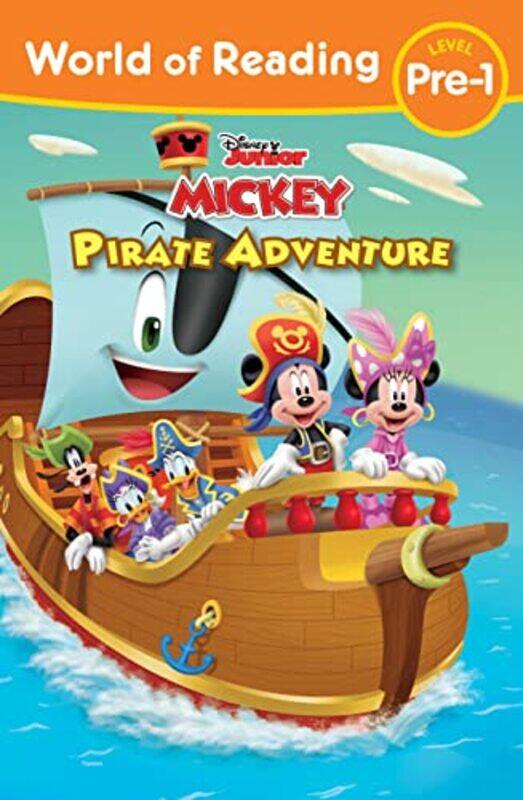 

Mickey Mouse Funhouse: World of Reading: Pirate Adventure,Paperback by Disney Books