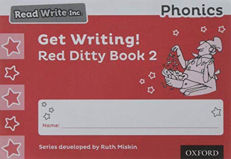 

Read Write Inc Phonics Get Writing! Red Ditty Book 2 Pack of 10 by Beverly Walker-Paperback