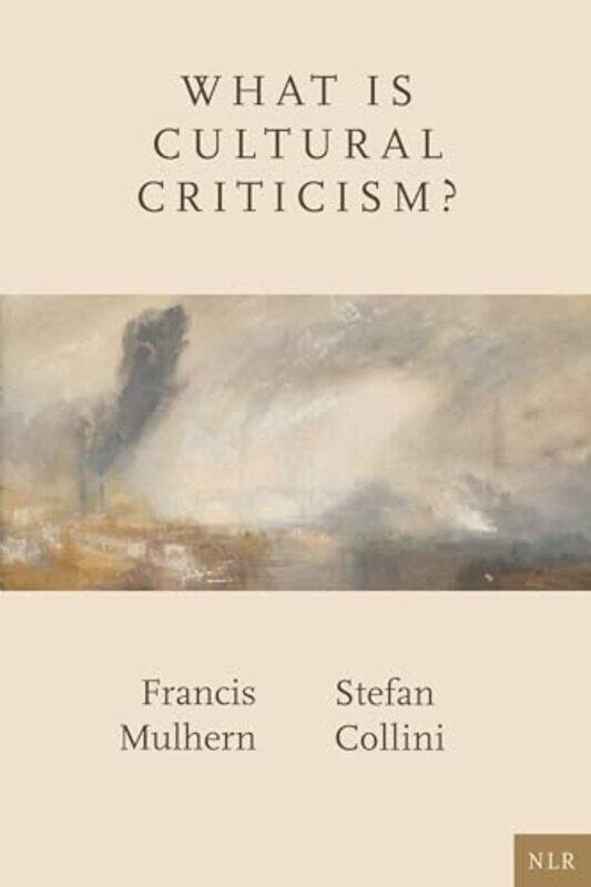 

What Is Cultural Criticism by Francis MulhernStefan Collini -Paperback