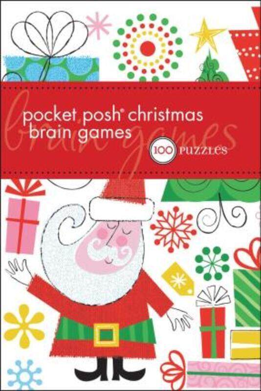 

Pocket Posh Christmas Brain Games: 100 Puzzles.paperback,By :The Puzzle Society