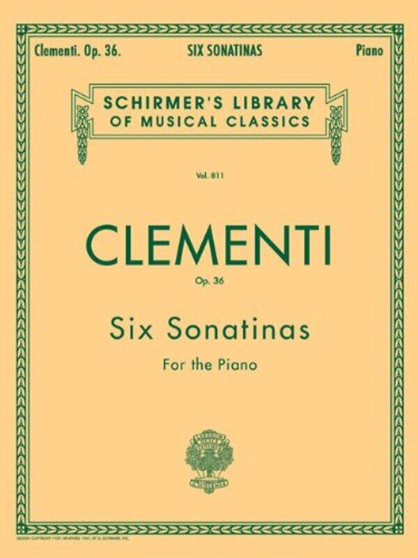 

Clementi Op 36 By Piano - Paperback