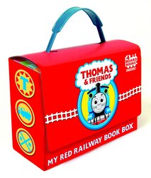 Thomas and Friends: My Red Railway Book Box (Thomas & Friends): Go, Train, Go!; Stop, Train, Stop!;, Board Book, By: Rev. W. Awdry