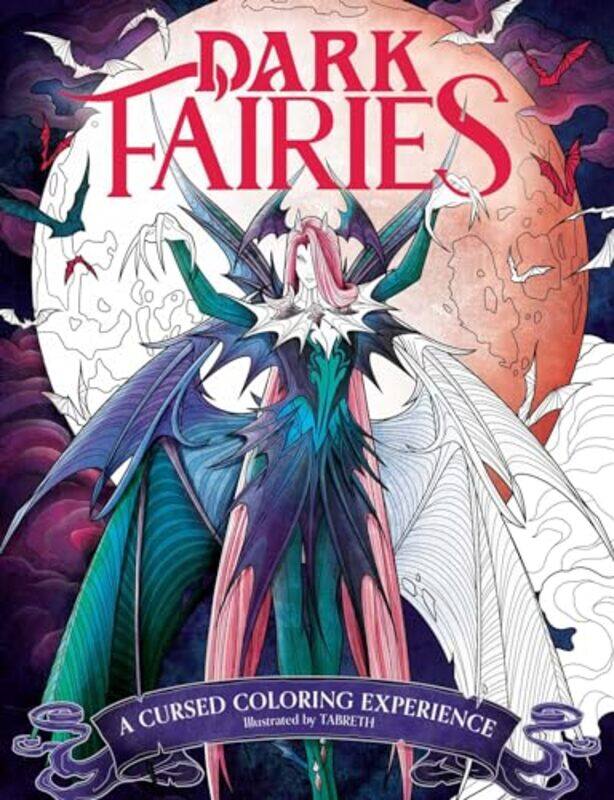 

Dark Fairies Coloring By Tabreth - Paperback