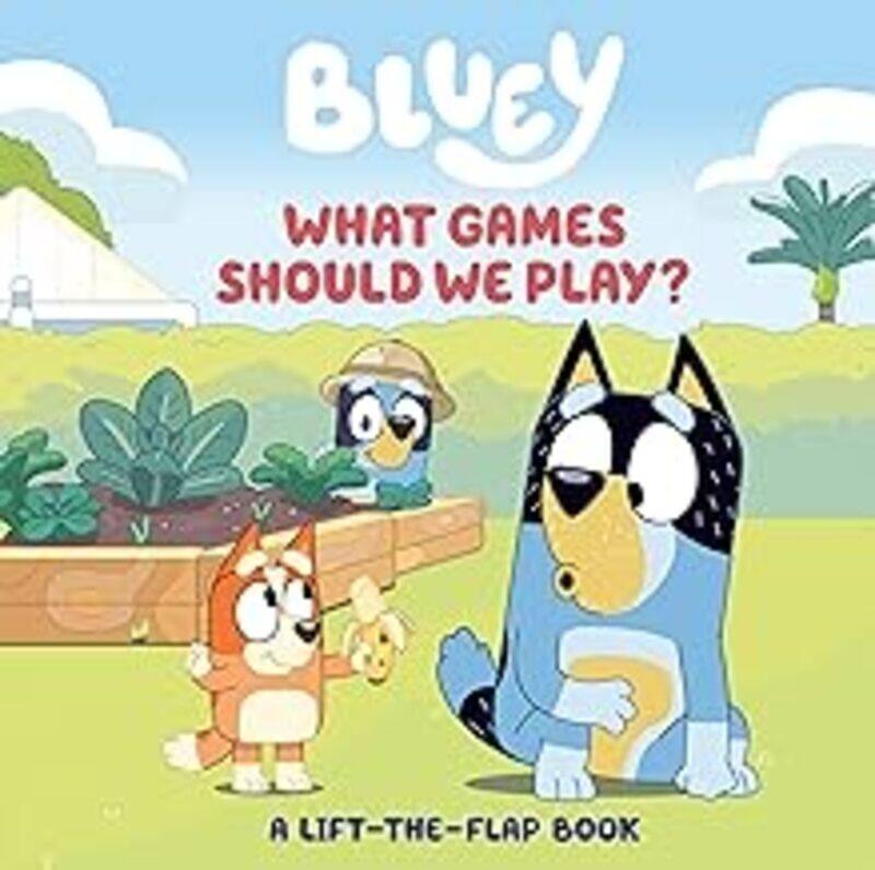 

Bluey: What Games Should We Play: A LifttheFlap Book by May, Tallulah - Paperback