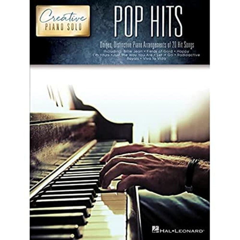 Pop Hits Creative Piano Solo: Unique, Distinctive Piano Arrangements of 20 Hit Songs Paperback by Hal Leonard Publishing Corporation