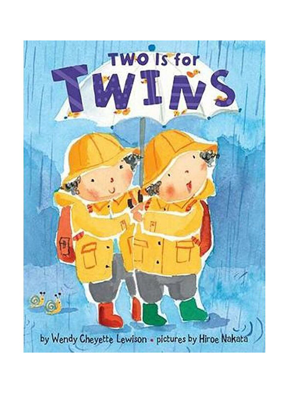 

Two Is For Twins, Board Book Book, By: Wendy Cheyette Lewison