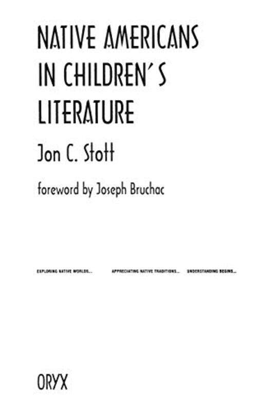 

Native Americans in Childrens Literature by Jon C Stott-Paperback