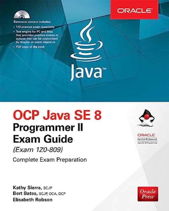 

OCP Java SE 8 Programmer II Exam Guide Exam 1Z0809 by Robert N Pripps-Hardcover