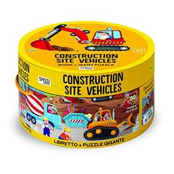 Construction Site Vehicles by Matteo Gaule-Hardcover