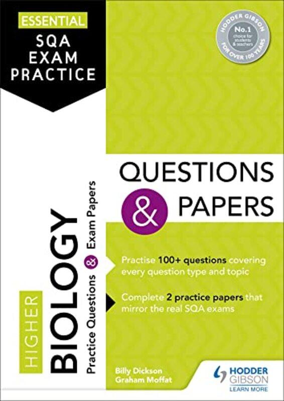 

Essential SQA Exam Practice Higher Biology Questions and Papers by Sara WernhamSue LloydSarah Wade-Paperback