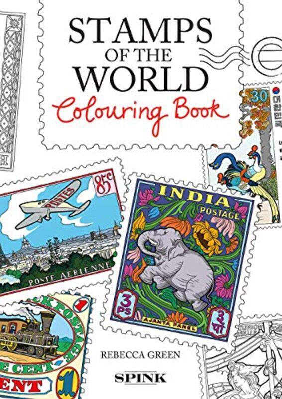 

The Stamps of the World Colouring Book by Rebecca Green-Paperback