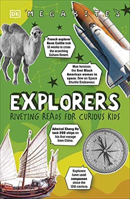 Explorers Riveting Reads for Curious Kids by DK - Paperback