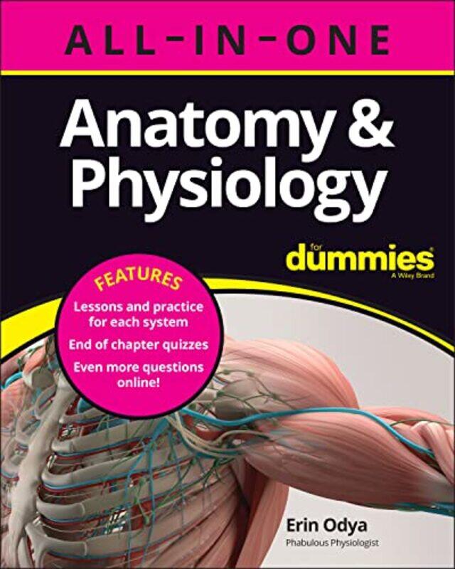 

Anatomy and Physiology AllinOne For Dummies Chapter Quizzes Online by Erin Odya-Paperback