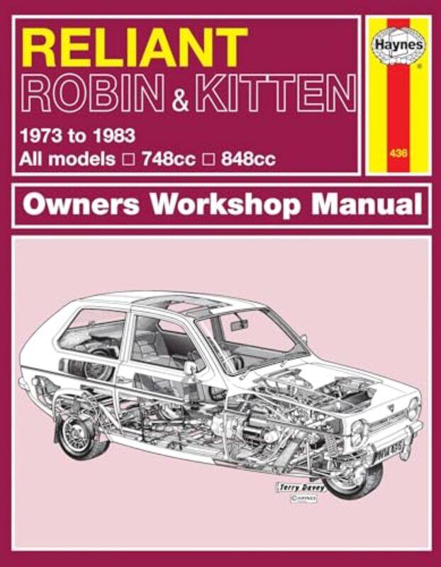 

Reliant Robin and Kitten by Haynes Publishing-Paperback