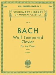 Well-Tempered Clavier for the Piano Book I.paperback,By :Bach, Johann Sebastian - Czerny, Carl