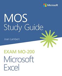 Mos Study Guide For Microsoft Excel Exam Mo200 by Joan Lambert-Paperback