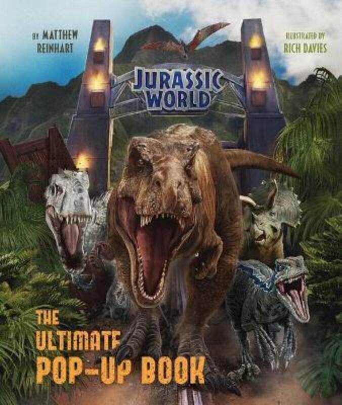 

Jurassic World: The Ultimate Pop-Up Book.Hardcover,By :Reinhart, Matthew - Davies, Rich