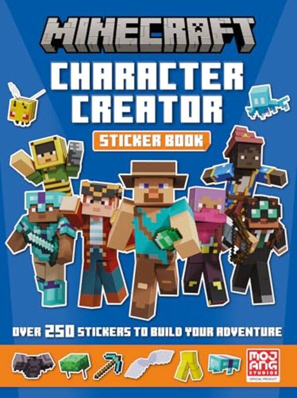 

Minecraft Character Creator Sticker Book by Mojang AB -Paperback