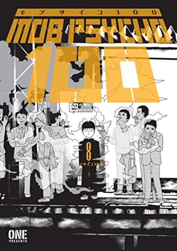 Mob Psycho 100 Volume 8,Paperback by ONE