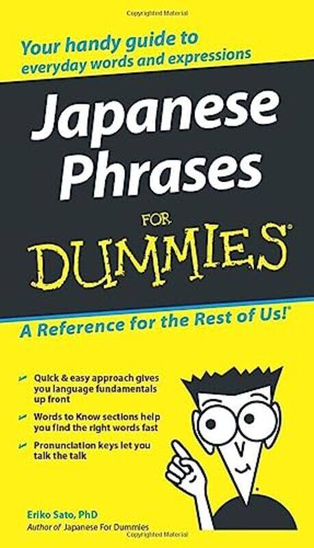 

Japanese Phrases For Dummies by Nick SharrattSue Heap-Paperback