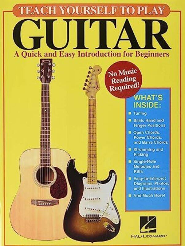 

Teach Yourself to Play Guitar: A Quick and Easy Introduction for Beginners , Paperback by Brewster, David M.