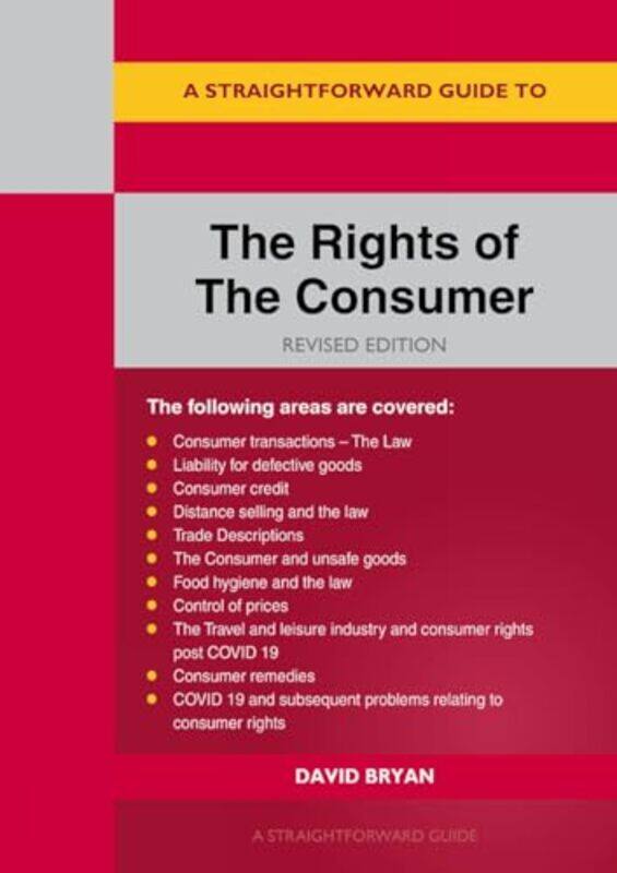 

A Straightforward Guide to the Rights of the Consumer by David Bryan-Paperback