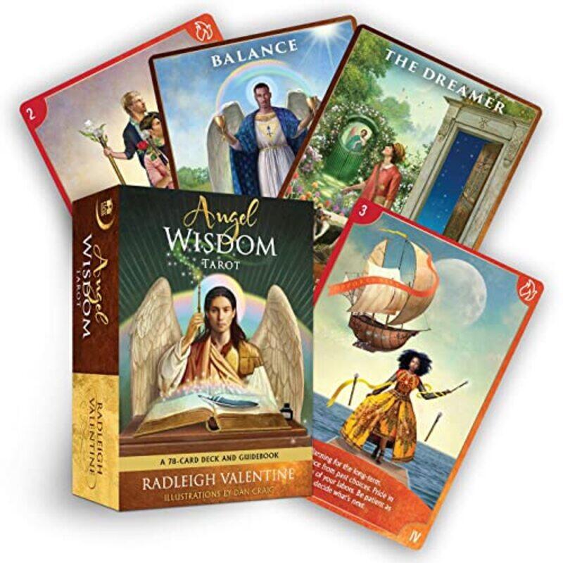 

Angel Wisdom Tarot By Valentine, Radleigh -Paperback