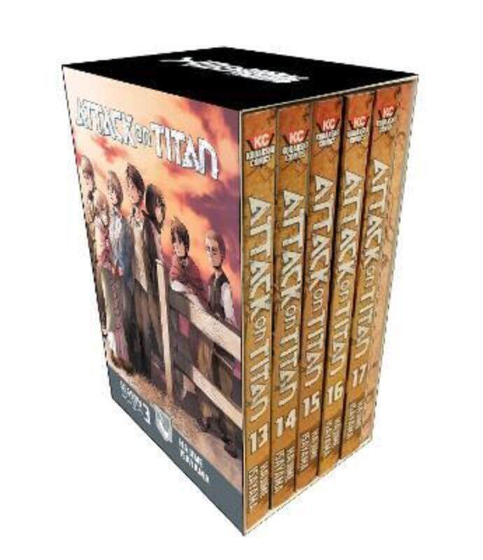 

Attack On Titan Season 3 Part 1 Manga Box Set ,Paperback By Isayama, Hajime