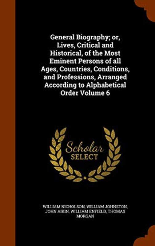 

General Biography By William Nicholsontra...Hardcover