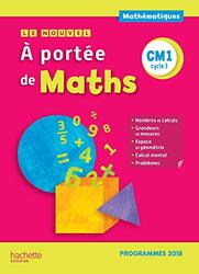 Le Nouvel A port e de maths CM1 Manuel l ve Edition 2019 Reli Illustr Paperback by Jean-Claude Lucas
