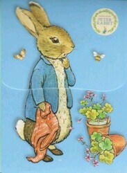 MINI MAGNETIC NOTEBOOKS IN CDU - PETER RABBIT BLUE, By: Robert Frederick