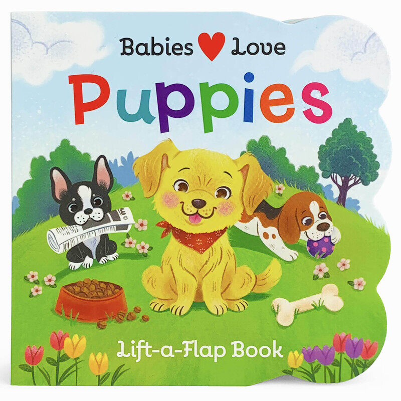 

Babies Love Puppies, Board Book, By: Scarlett Wing