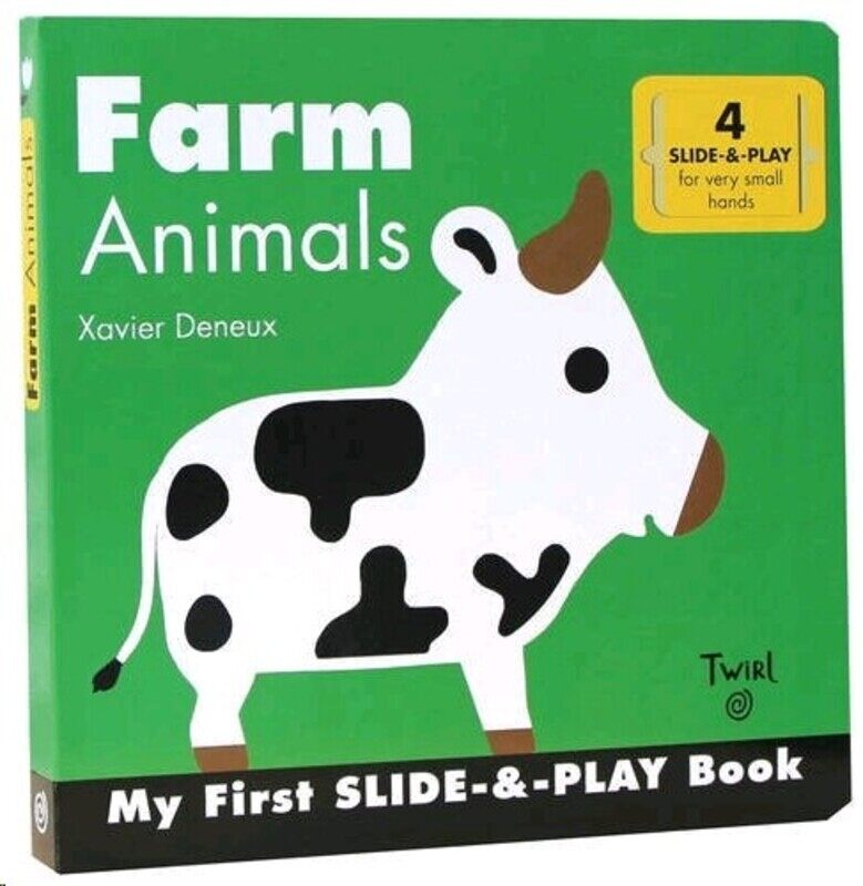 

Farm Animals (Slide-and-Play), Board book, By: Xavier Deneux