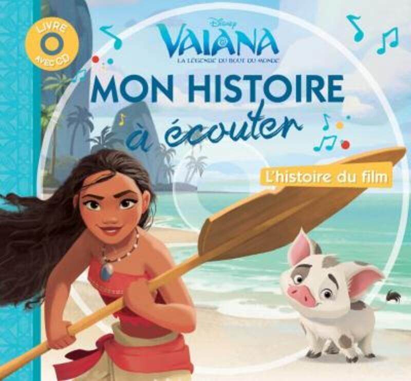 

Vaiana, la legende du bout du monde : L'histoire du film (1CD audio)