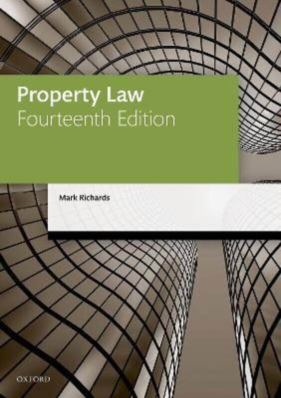 

Property Law.paperback,By :Mark Richards