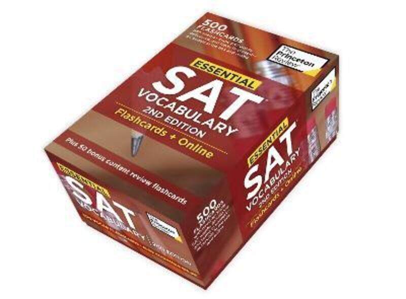 

Essential SAT Vocabulary, 2nd Edition: Flashcards + Online.paperback,By :The Princeton Review