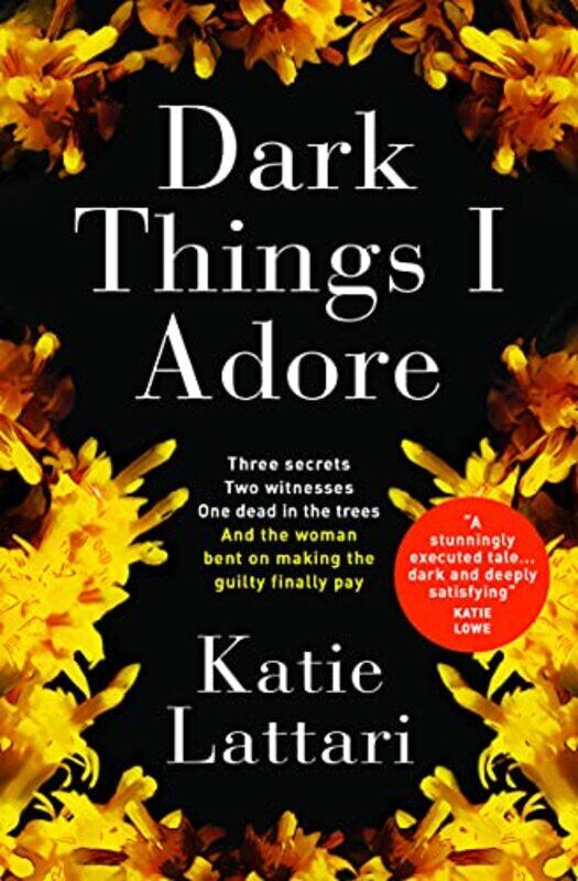 

Dark Things I Adore by Katie Lattari-Paperback