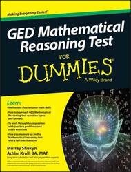 GED Mathematical Reasoning Test For Dummies,Paperback,ByShukyn