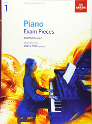 Piano Exam Pieces 2021 & 2022, Grade 1: Selected From the 2021 & 2022 Syllabus, Sheet Music Book, By: ABRSM