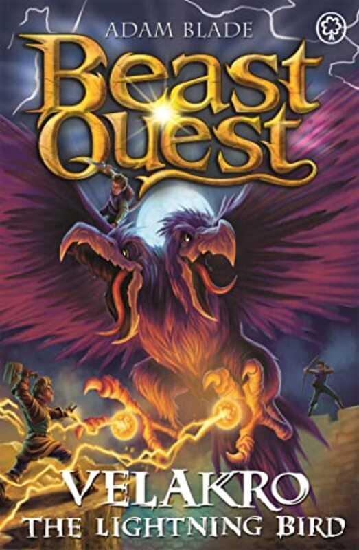 Beast Quest Velakro the Lightning Bird by Adam Blade-Paperback