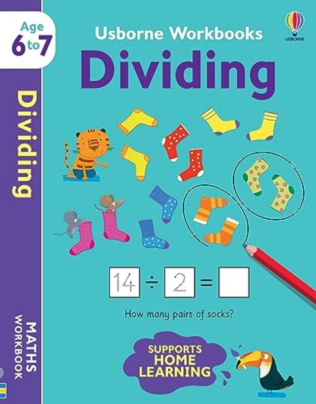 

Usborne Workbooks Dividing 67 by Holly BathieMarta Cabrol-Paperback