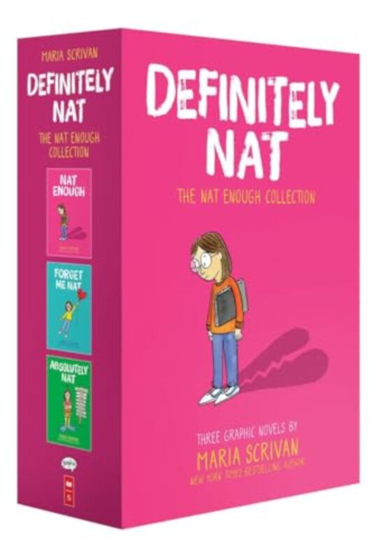 Definitely Nat The Nat Enough Collection Nat Enough #13 Box Set by Maria Scrivan Paperback