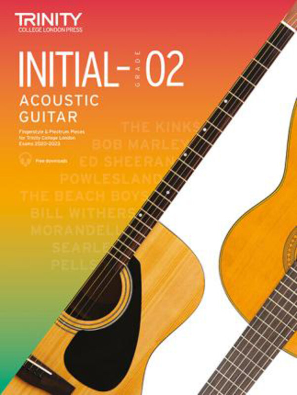 

Trinity College London Acoustic Guitar Exam Pieces 2020-2023: Initial-Grade 2, Sheet Music, By: Trinity College London