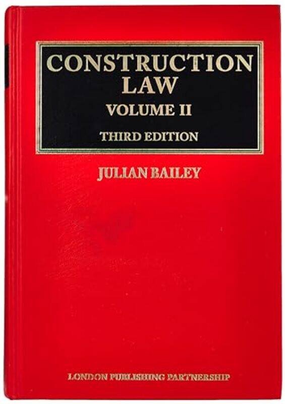 

Construction Law by Julian Bailey-Hardcover