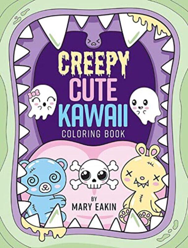 

Creepy Cute Kawaii Coloring Book by Mary Eakin-Paperback