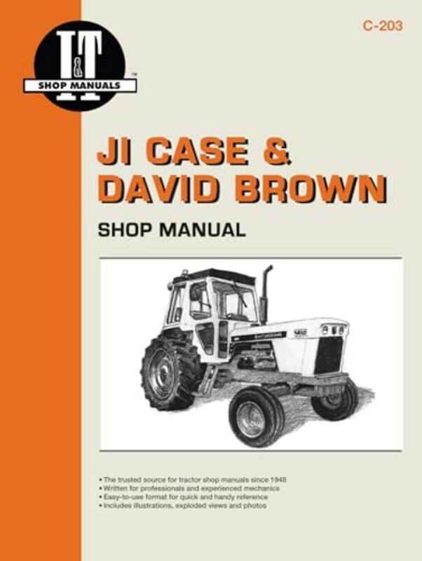 

JI Case and David Brown Gasoline and Diesel Model 7704600 Tractor Service Repair Manual by Haynes Publishing-Paperback