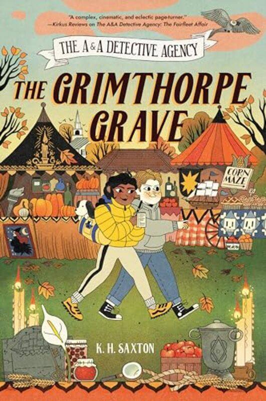 

Aanda Detective Agency Grimthorpe Grave By Saxton K H - Paperback